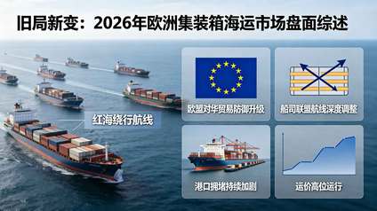 Old Crises Unresolved, New Disruptions Emerge｜Maritime Focus amid Multiple Variables in European Market (Part I)